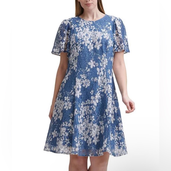 Jessica Howard Lace (lined) Dress Size 12. Fit and Flare NWT - Picture 10 of 10